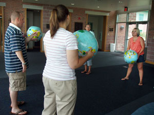 globe toss