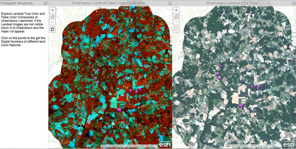 Landsat images 