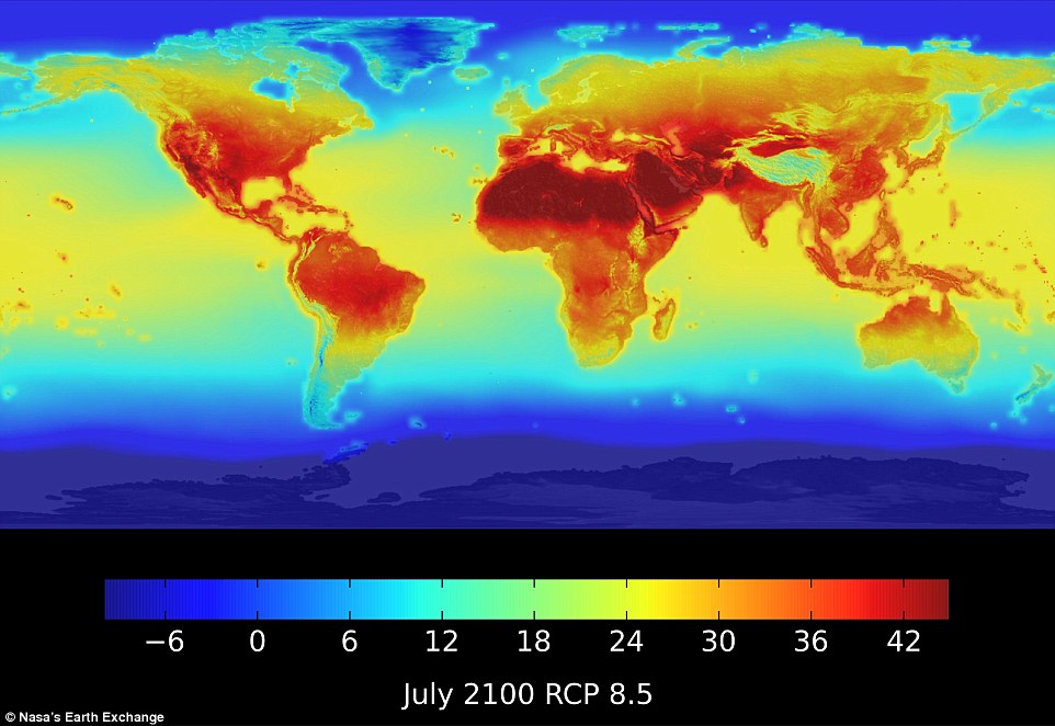 global temp increase